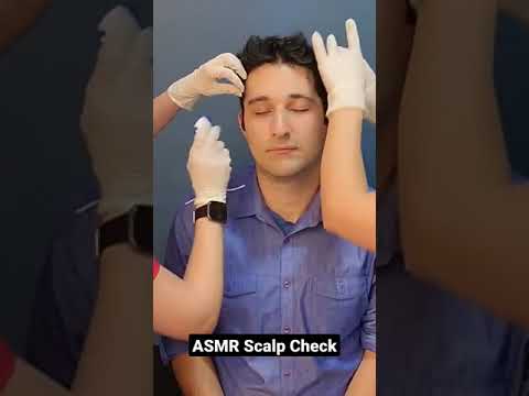 ASMR Scalp Check Real Person Medical Roleplay