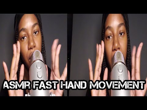 ASMR | Fast and Aggressive Hand Movement - (Unpredictable Triggers)