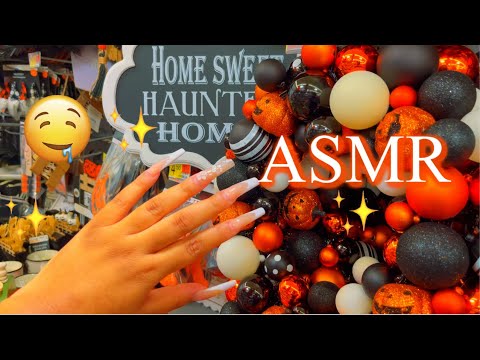 ASMR IN WALMART 🧡✨| FAST TAPPING, ORGANIZING ITEMS & SCRATCHING 🤤✨(SO GOOD!!🔥)