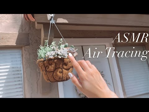 ASMR Air Tracing (outside noises)