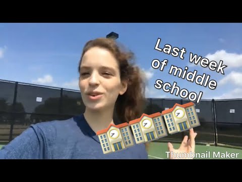 Last week of middle school vlog!!!