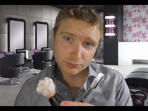 ASMR - Beard Shaping and Hair Trimming Roleplay