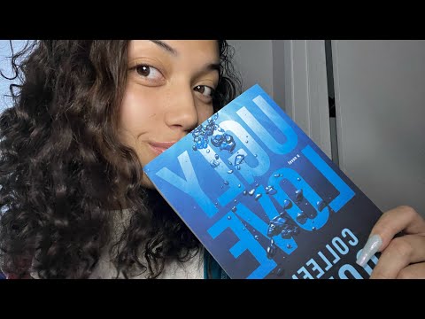 ASMR~ fast and aggressive book tapping, scratching, & page flipping