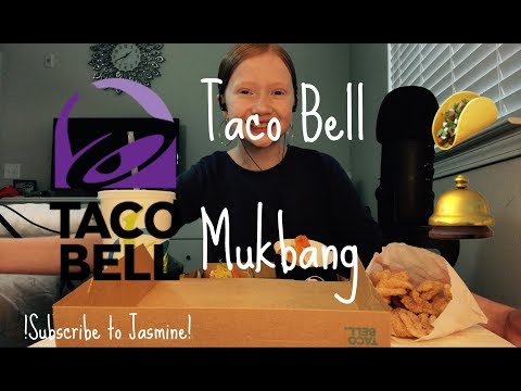 ASMR~ Taco Bell Mukbang 🌮🛎🛎🌮 | Jasmin’s Custom Video ( please subscribe to her channel )