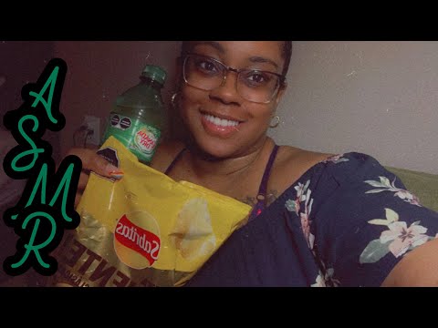 ASMR EATING |  Kettle Chips & Soda Pop  🥤  (Netflix 'The One')