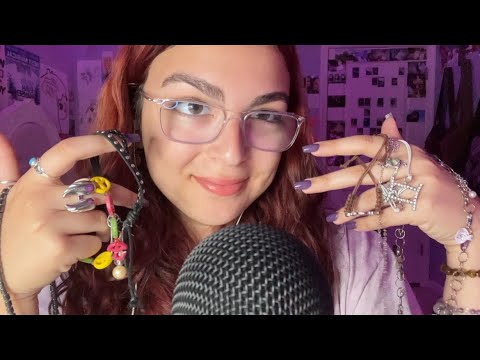 ASMR | jewelry sounds + show and tell from california