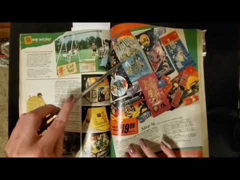 ASMR | Sears '85 Wish Book Toy Section 3-26-2021 (Whisper)