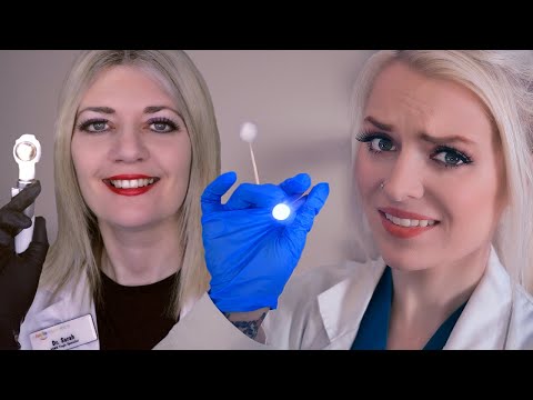 Cranial Nerve Exam But Everything is WRONG!? | Medical ASMR (personal attention, roleplay)
