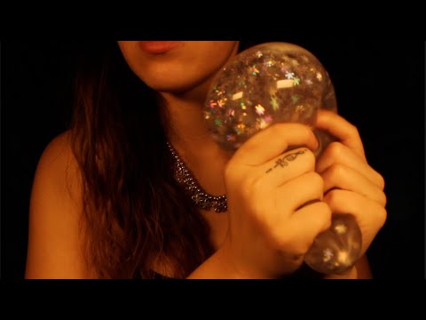 ASMR Squishy Toy Ball Sounds + Relaxing Whispers🌟