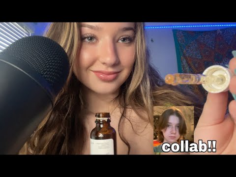 ASMR// 1 MINUTE SPA! (Fast and Aggressive Collab)