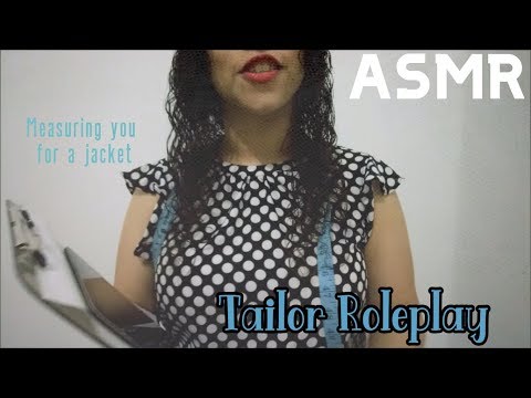 [ASMR] 📏 Professional Tailor Roleplay | Personal Attention (Measuring you for a jacket)