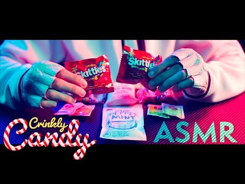 ASMR CRINKLE CANDY Plastic Packages 🍬NO TALKING
