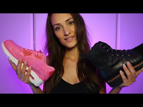Shoe Collection [ASMR] Soft Whispered
