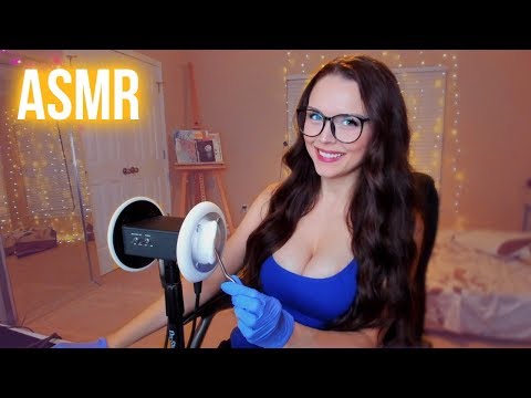 ASMR // Glove Sounds and Deep Ear Cleaning (Mesmerizing Hand Movements)