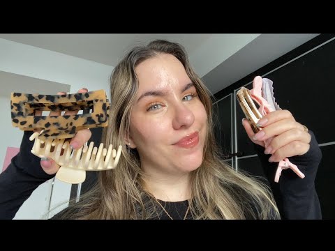 ASMR Hairclipping | Putting Clips in your Hair