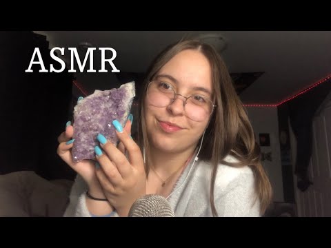 Fast & Aggressive Crystal/Rock Tapping & Scratching ASMR (Angie's Custom Video)
