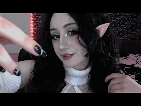 ASMR ✞ Elf Girl cures your wounds...and makes you her pet