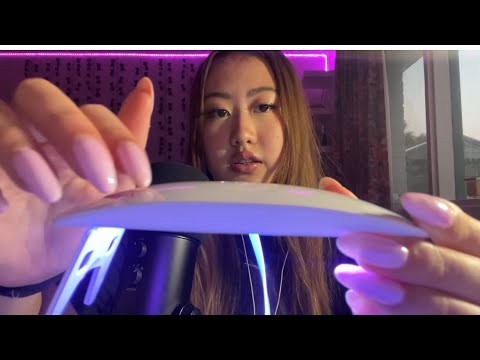 ASMR nail salon roleplay (personal attention + layered sounds)