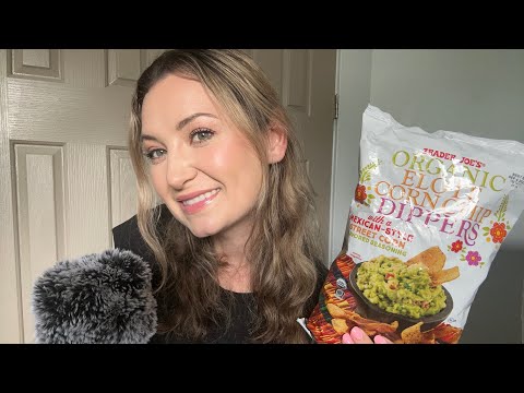 ASMR Summer Trader Joes Haul ☀️| Whispered Tapping & Scratching for Relaxation
