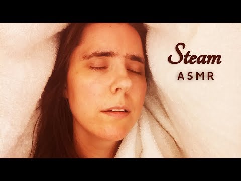 Let's Steam our Faces together under this Towel ASMR