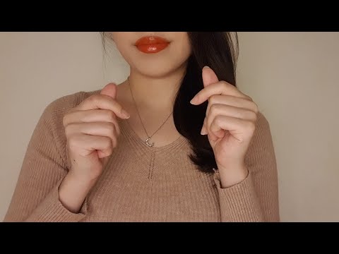 ASMR | POSITIVE AFFIRMATION with repeating *Just a lil bit, scratching and hands movements* 😪🌙⭐