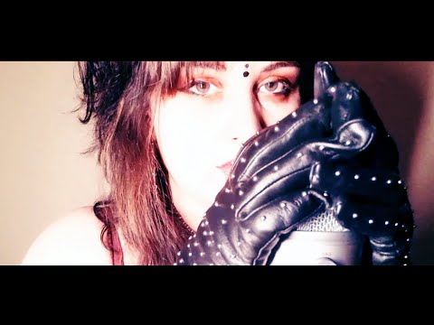 ASMR AGRESSIVE Leather gloves🧤⚡ (but in 8D & showing face version)