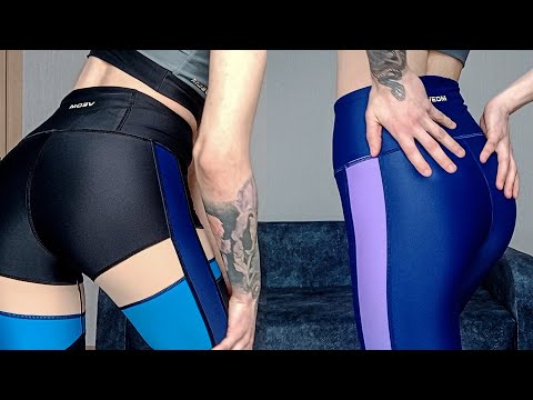ASMR Scratching Leggings | Fabric sounds |No talking