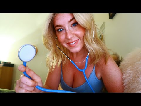 ASMR HELPING YOU SLEEP IN MY BED ❤︎ Cute Girl Cares for You- Up Close Personal Attention