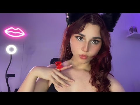 ✨ASMR Mouth Sounds with Hand Movements 🎀 ✨