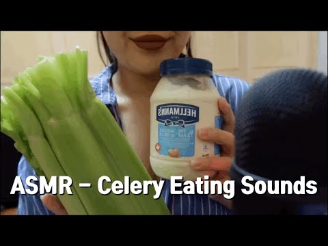ASMR - Celery Eating Sounds No Talking Mukbang 샐러리 먹방