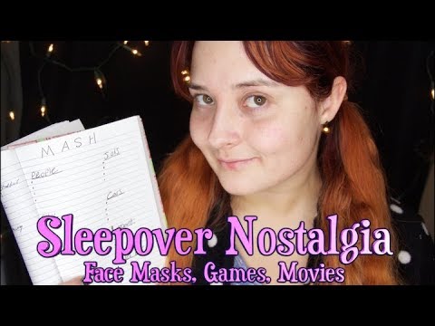 Sleepover Nostalgia 😴 Face Masks, Games, Movies [RP MONTH]