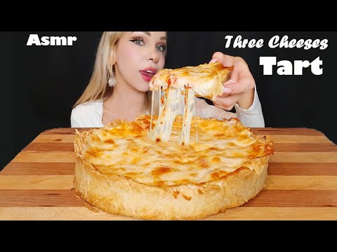 Three Cheeses TART MUKBANG | ASMR | Eating Sounds 먹방