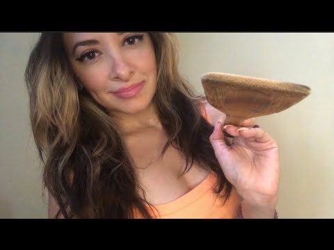 ASMR| Eating your face with a wooden spoon