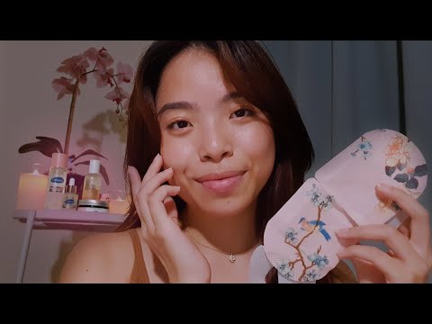 ASMR Gentle Eye, Skin & Scalp Care 🎀 Personal Attention with Layered Sounds