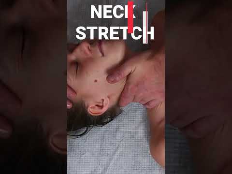 Best Neck Stretch Ever! #asmr #asmrmassage