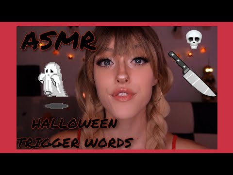 ASMR 👻 Halloween Trigger Words & Hand Movements