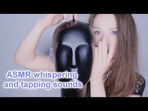 ASMR INAUDIBLE WHISPERS // HEAD AND EAR TAPPING SOUNDS
