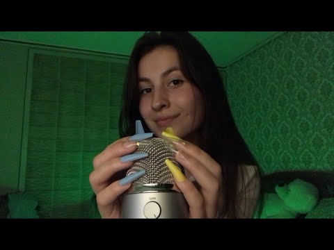 Asmr fast & slow microphone scratching / No TALKING