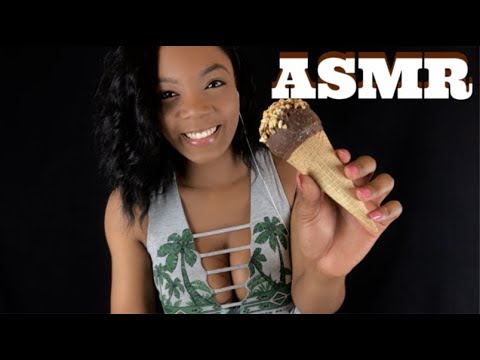ASMR Eating Ice Cream | Crunching, Licking, and Mouth Sounds For Relaxation
