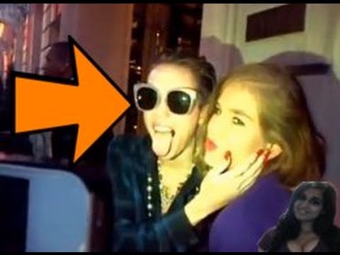 Miley Cyrus Goes Brunette In Paris Seen On YouTube video - My Thoughts