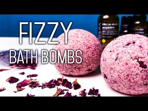 ASMR Fizzy Bath Bombs DIY No Talking