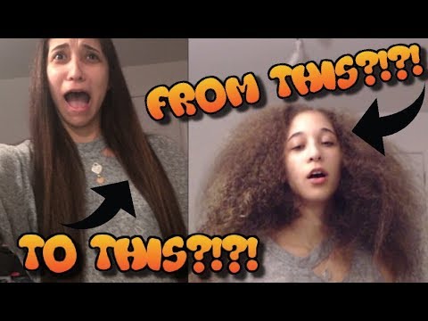 HOW I STRAIGHTEN MY MIXED, CURLY HAIR || 2018