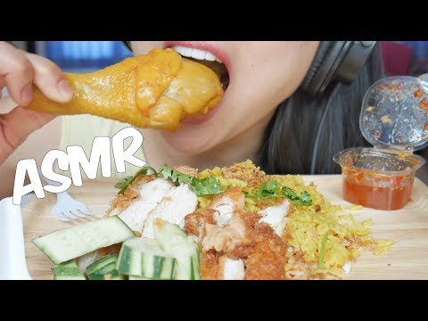ASMR Curry Chicken With Rice (EATING SOUNDS) | SAS-ASMR