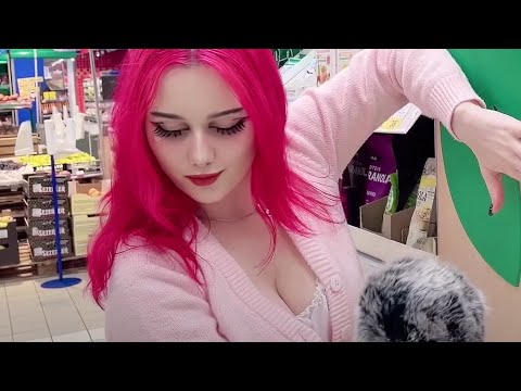 Trying ASMR In A Supermarket