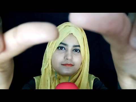 ASMR Massage Your Forehead & Face Tapping With My Mouth Sounds