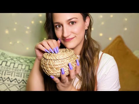ASMR • Scratching & Whispering to Help you Sleep 💜 (with Close up Whispering)