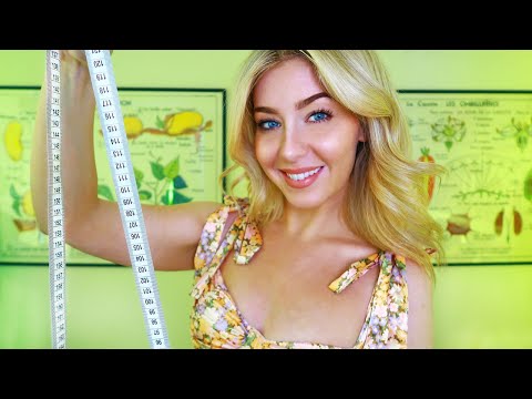 ASMR MEASURING HOW CUTE YOU ARE 🥺📏 Head to Toe Measuring You