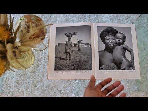 ASMR AFRICAN MAGAZINE (Taking You Back To 1950 ~ Let’s Look Together) 🤍💤
