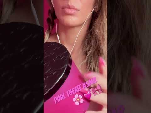 All Pink ASMR video… uploading next! 🌸