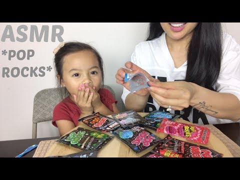 ASMR Pop Rocks Candy ( CRACKLING MOUTH SOUNDS) | SAS-ASMR